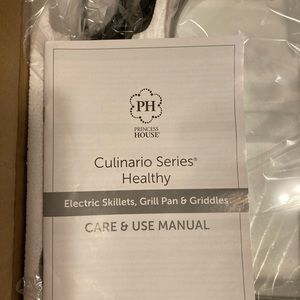 PRINCESS HOUSE ELECTRIC SKILLET & GRILL PAN & GRIDDLES